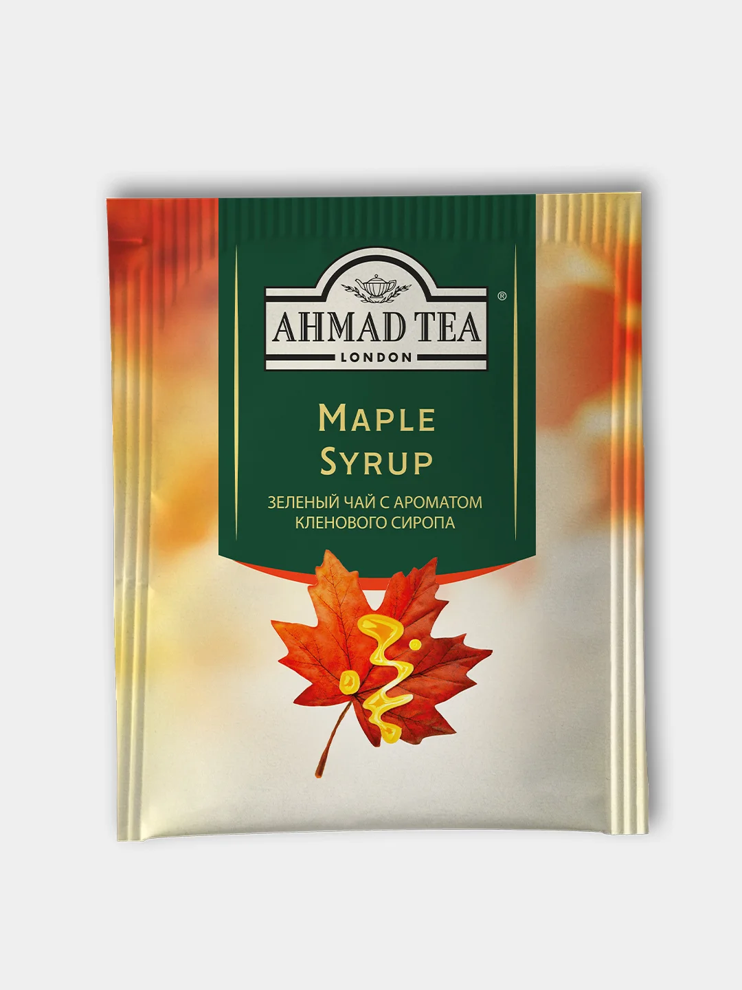 Чай зеленый Ahmad Tea "Кленовый Сироп", 25 пакетиков х 1,5 г