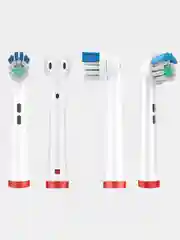 Серый насадки для электрической зубной щетки, совместимые с Oral-B, Braun, CS Medica, B.Well