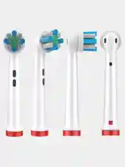 Фиолетовый насадки для электрической зубной щетки, совместимые с Oral-B, Braun, CS Medica, B.Well