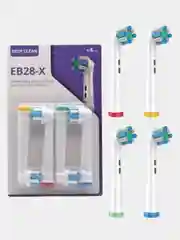 Фиолетовый насадки для электрической зубной щетки, совместимые с Oral-B, Braun, CS Medica, B.Well