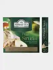 Чай черный Ahmad Tea "Грушевый штрудель", 20 пирамидок х 1,8 г