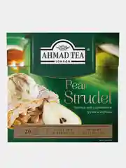 Чай черный Ahmad Tea "Грушевый штрудель", 20 пирамидок х 1,8 г