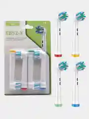 Салатовый насадки для электрической зубной щетки, совместимые с Oral-B, Braun, CS Medica, B.Well