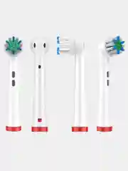 Розовый насадки для электрической зубной щетки, совместимые с Oral-B, Braun, CS Medica, B.Well