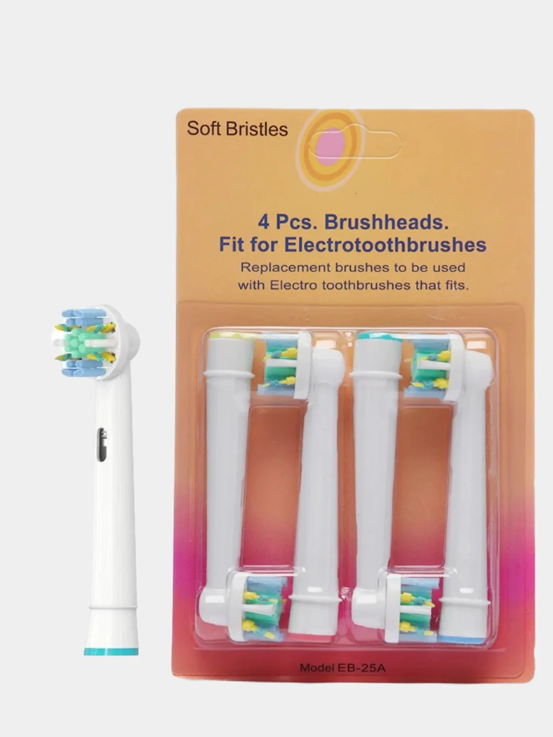 Лазурный насадки сменные для электрической зубной щетки Oral-B, Braun (Орал-Би, Браун)