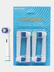 Синий меланж насадки сменные для электрической зубной щетки Oral-B, Braun (Орал-Би, Браун)