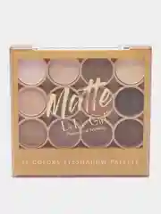 Пурпурный палетка матовых теней для век DoDo Girl Matte Eyeshadow, 12 цветов