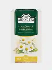 Чай травяной Ahmad Tea Camomile Morning, с ромашкой и лимонным сорго, 20 пакетиков х 1,5 г