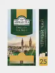 Чай черный Ahmad Tea Английский чай No.1, 25 пакетиков х 2 г