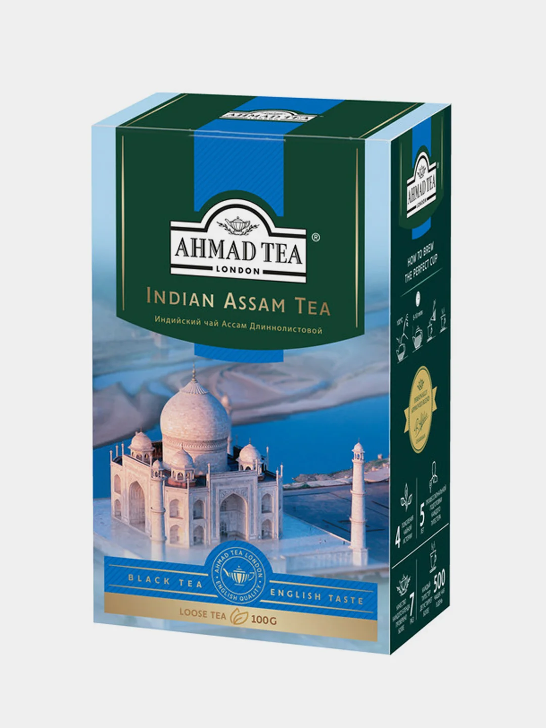 Чай черный Ahmad Tea Индийский чай Ассам, листовой, 100 г
