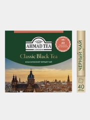 Чай черный Ahmad Tea "Классический", 40 пакетиков х 2 г