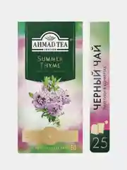 Чай черный Ahmad Tea "Летний Чабрец", 25 пакетиков х 1,5 г