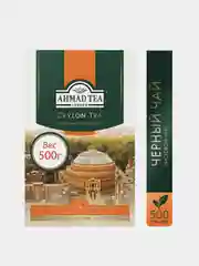 Чай черный Ahmad Tea Цейлонский OP, листовой, 500 г
