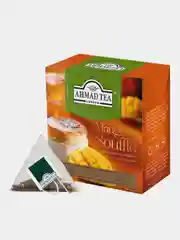 Чай зеленый Ahmad Tea "Манговое суфле", 20 пирамидок х 1,8 г