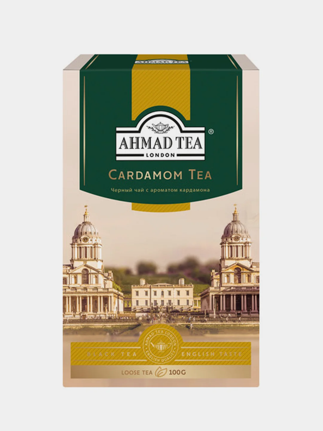 Чай черный Ahmad Tea Кардамон, листовой, 100 г