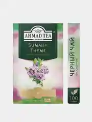 Чай черный Ahmad Tea Летний Чабрец, листовой, 100 г