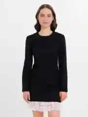 Платье женское повседневное, черное