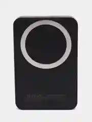 Черный внешний аккумулятор Power Bank MagSafe 5 000 mAh с быстрой зарядкой, повербанк для iPhone