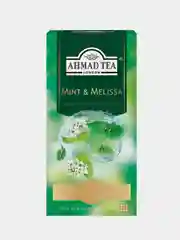 Чай зеленый Ahmad Tea Мята и мелисса, 25 пакетиков х 1,8 г