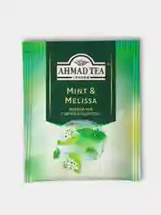 Чай зеленый Ahmad Tea Мята и мелисса, 25 пакетиков х 1,8 г
