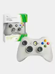 Белый джойстик XBOX 360 2.4G Wireless беспроводной с вибрацией, геймпад для PC, Android
