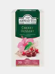 Чай травяной Ahmad Tea "Cherry Dessert", вишня и шиповник, 20 пакетиков х 2 г