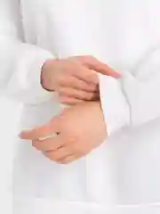 Белый худи, толстовка женская