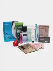 Синий подарочный набор косметики для женщины/девушки на День Рождения/любые праздники