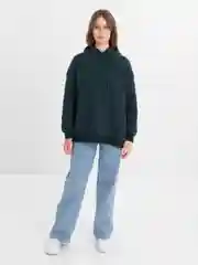 Зеленый худи, толстовка женская