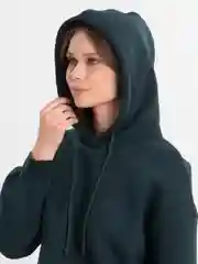 Зеленый худи, толстовка женская