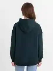 Зеленый худи, толстовка женская