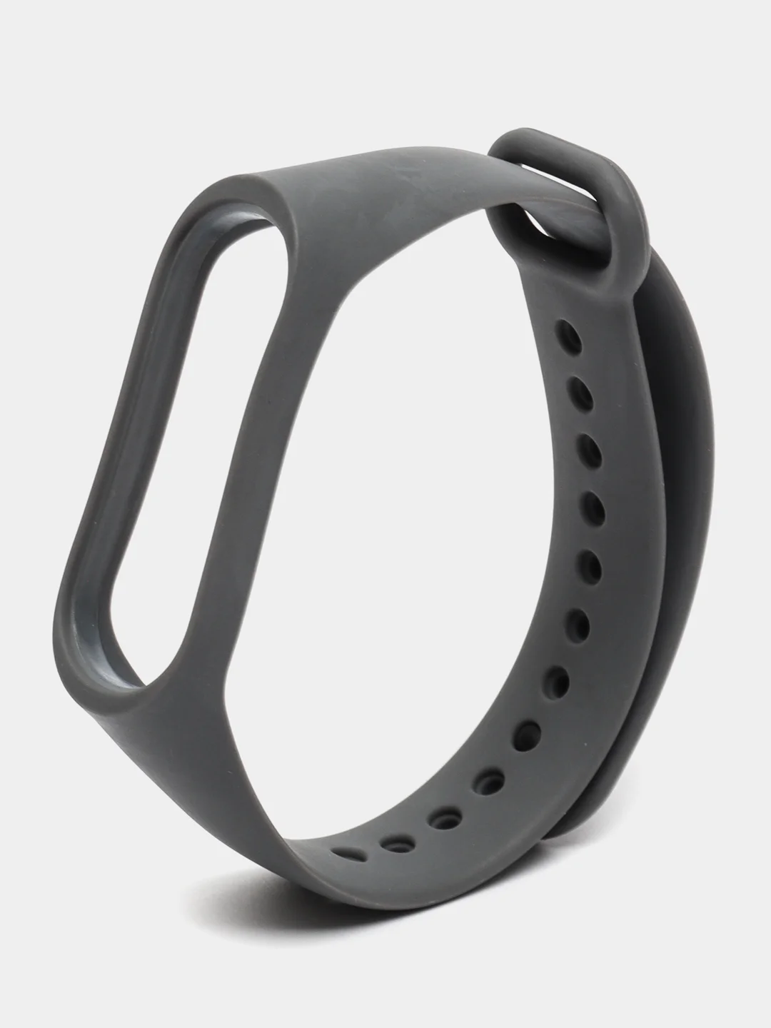 Тёмно-розовый ремешок силиконовый для фитнес браслета Xiaomi Mi Band 3, Mi Band 4 (Ми Банд 3, Ми Банд 4)