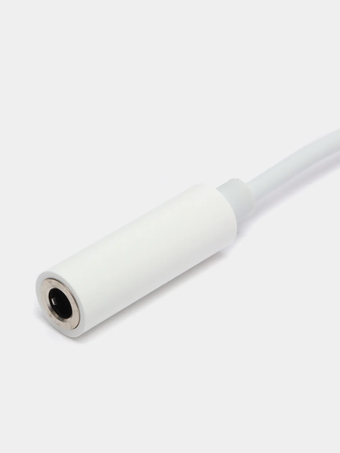 Белый переходник lightning aux для наушников iPhone/3.5 мм mini jack, аукс, адаптер для айфона