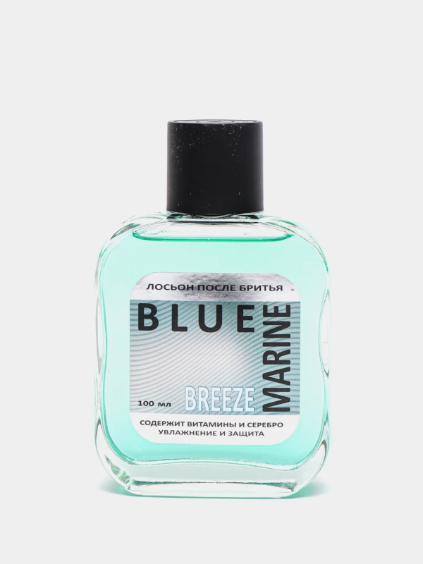 Лосьон после бритья BLUE MARINE BREEZE охлаждающий, стекло, 100 мл