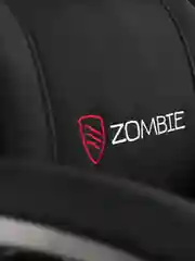 Черный компьютерное кресло игровое Бюрократ Zombie Predator