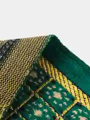 Лесной зеленый коврик для намаза намазлык
