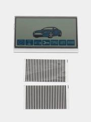 Сменный LCD дисплей для брелка сигнализации StarLine A93 (горизонтальный) на шлейфе