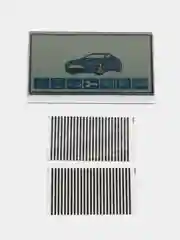 Сменный LCD дисплей для брелка сигнализации StarLine A93 (горизонтальный) на шлейфе