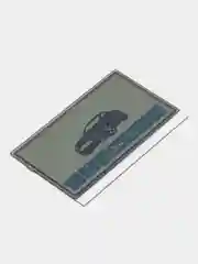 Сменный LCD дисплей для брелка сигнализации StarLine A93 (горизонтальный) на шлейфе