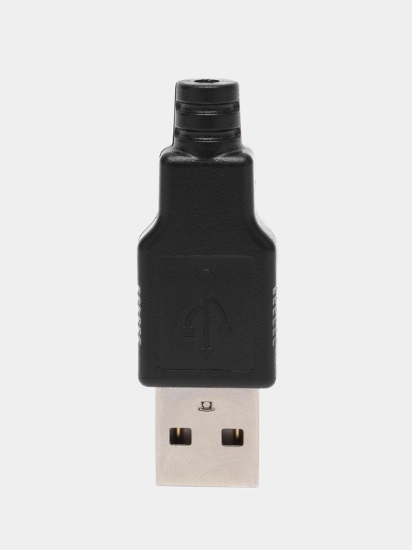 Штекер и гнездо USB в корпусе под пайку