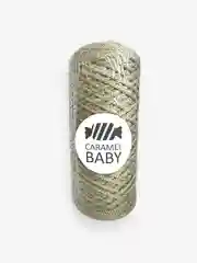 Салатовый шнур Caramel Baby, полиэфирный, 2 мм, 200 метров для вязания и макраме