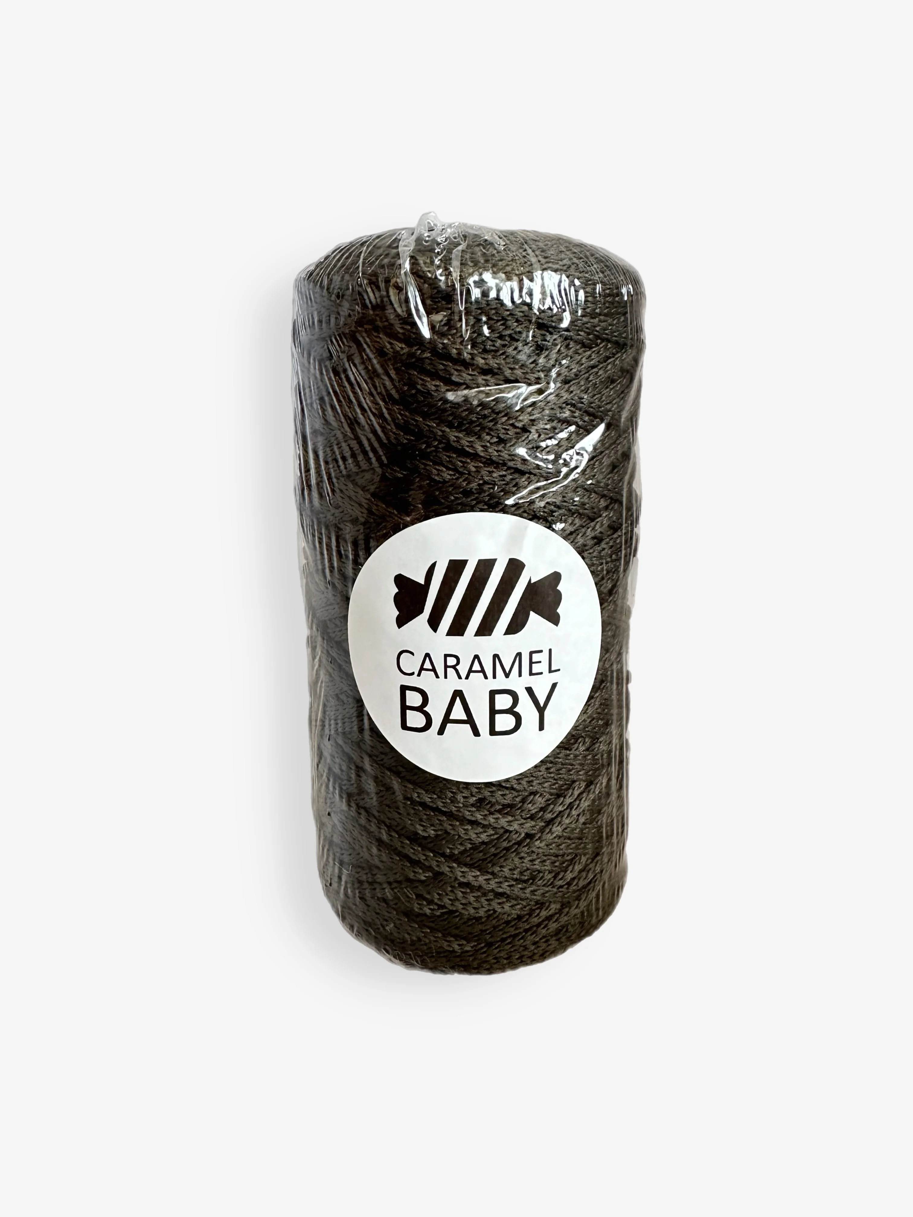 Морской шнур Caramel Baby, полиэфирный, 2 мм, 200 метров для вязания и макраме