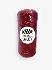 Бордовый шнур Caramel Baby, полиэфирный, 2 мм, 200 метров для вязания и макраме