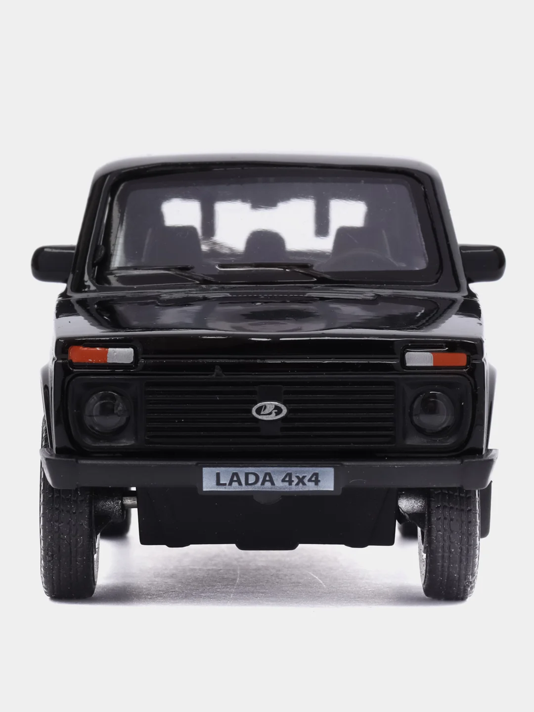 Металлическая модель Нива LADA 4Х4, инерция, черная