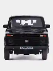 Металлическая модель Нива LADA 4Х4, инерция, черная