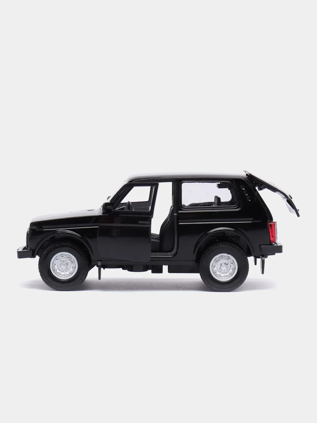Металлическая модель Нива LADA 4Х4, инерция, черная