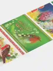 Зеленый термонаклейки для яиц "Светлой Пасхи!", на 7 яиц