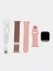 Розовый смарт часы 9 серии 45/41 мм, Smart Watch 9 серии