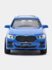 Машина металл BMW X6 длина 12 см, инерционная, синий