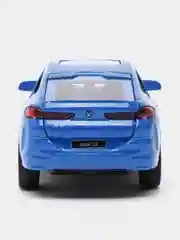 Машина металл BMW X6 длина 12 см, инерционная, синий